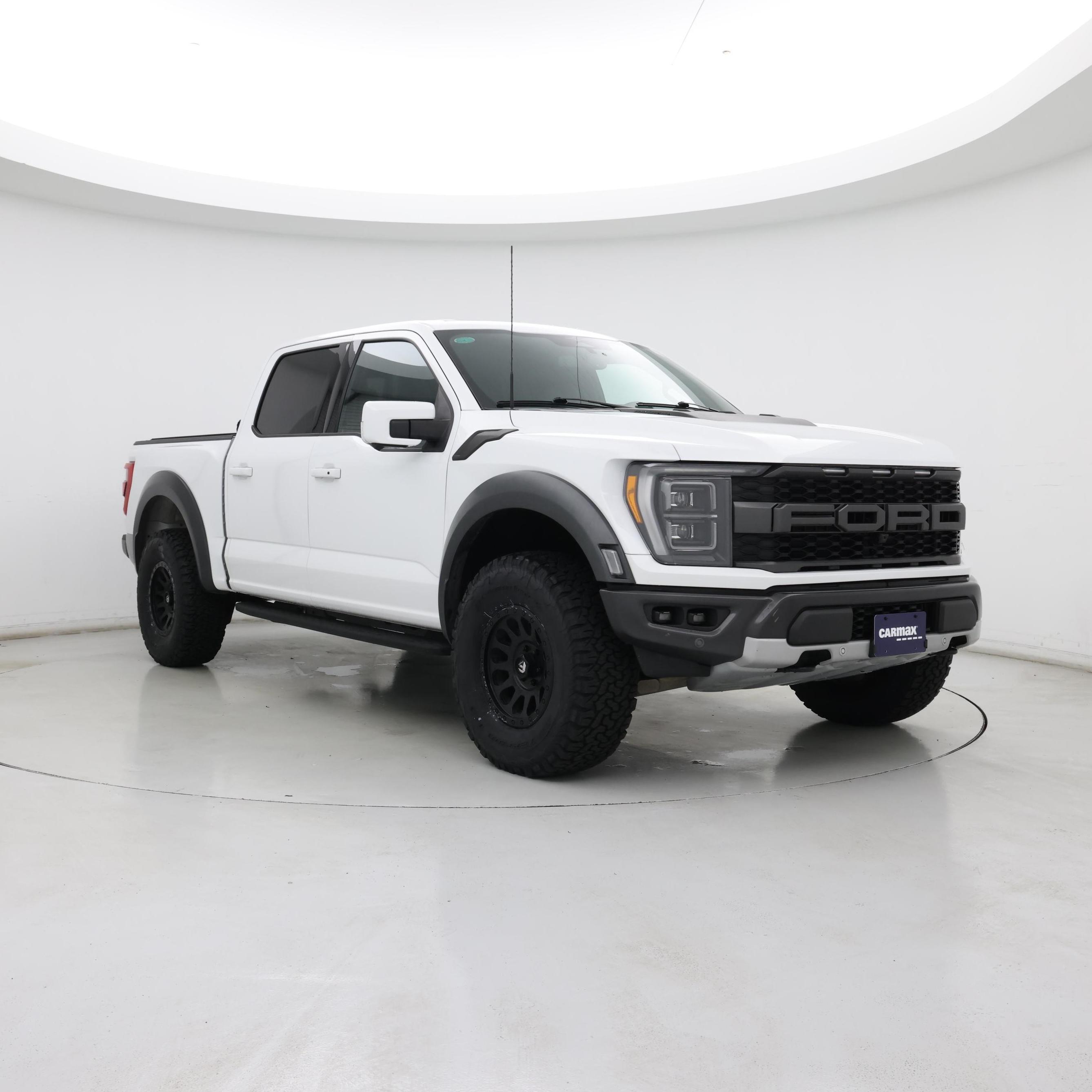 White 2023 Ford F-150 Pickup Truck Four-Wheel Drive Automatic