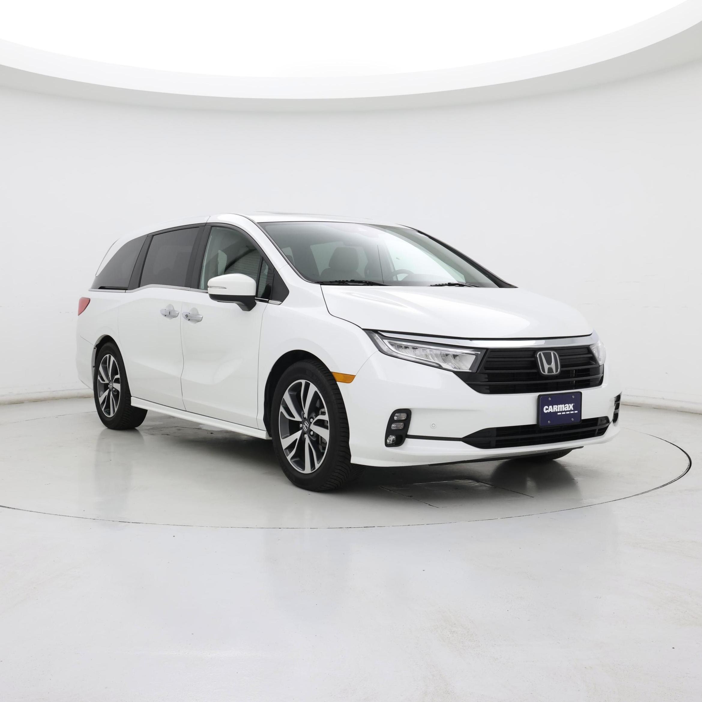 White 2021 Honda Odyssey Minivan Front-Wheel Drive Automatic