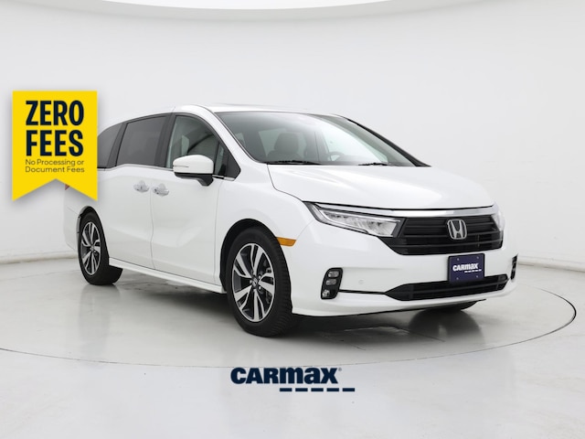 White 2021 Honda Odyssey Minivan Front-Wheel Drive Automatic