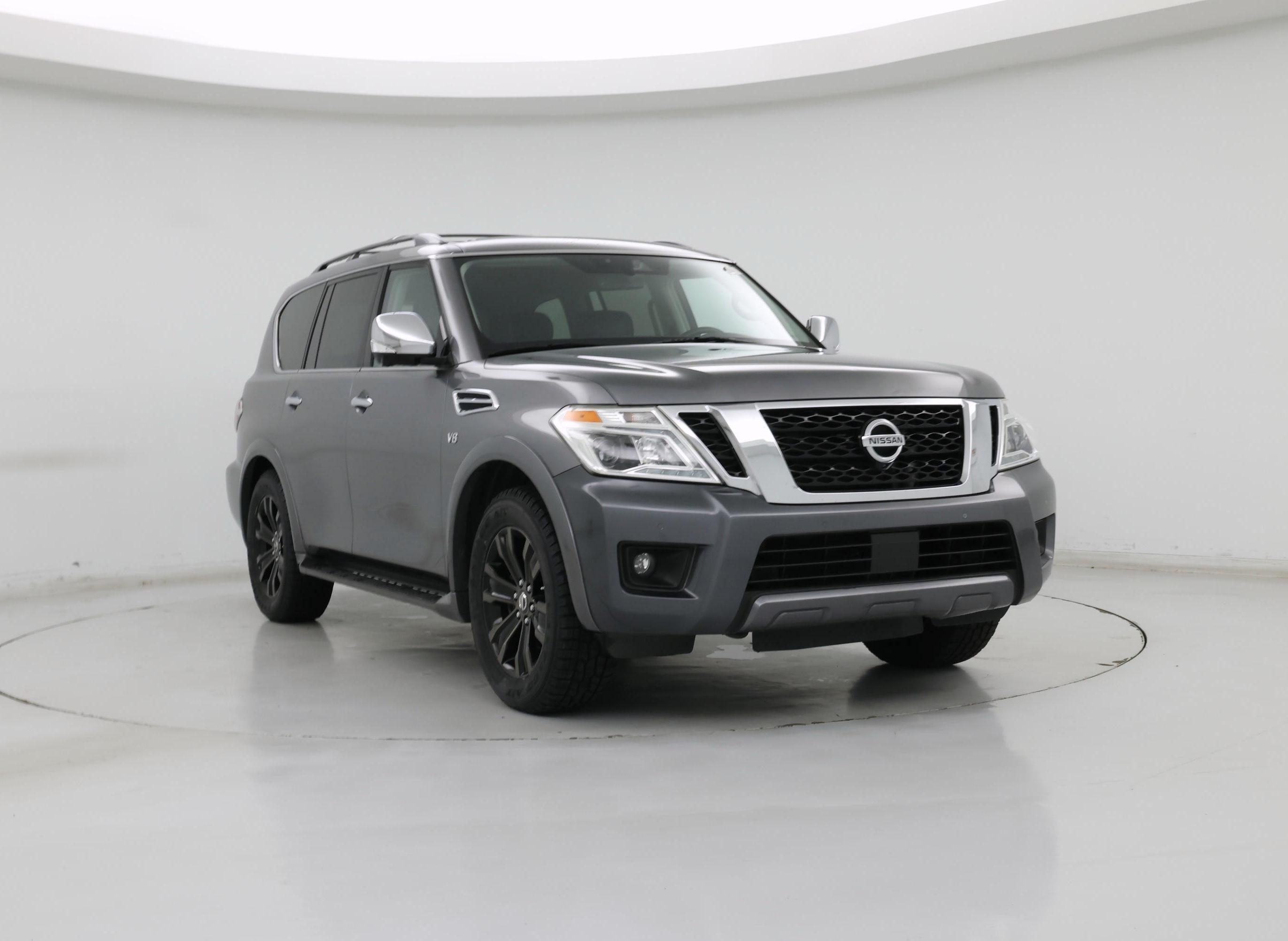 Gray 2020 Nissan Armada SUV / Crossover Four-Wheel Drive Automatic