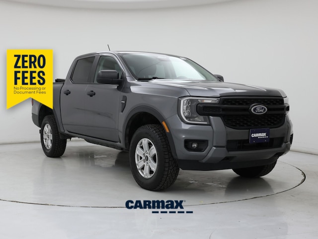 Gray 2024 Ford Ranger Pickup Truck Four-Wheel Drive Automatic