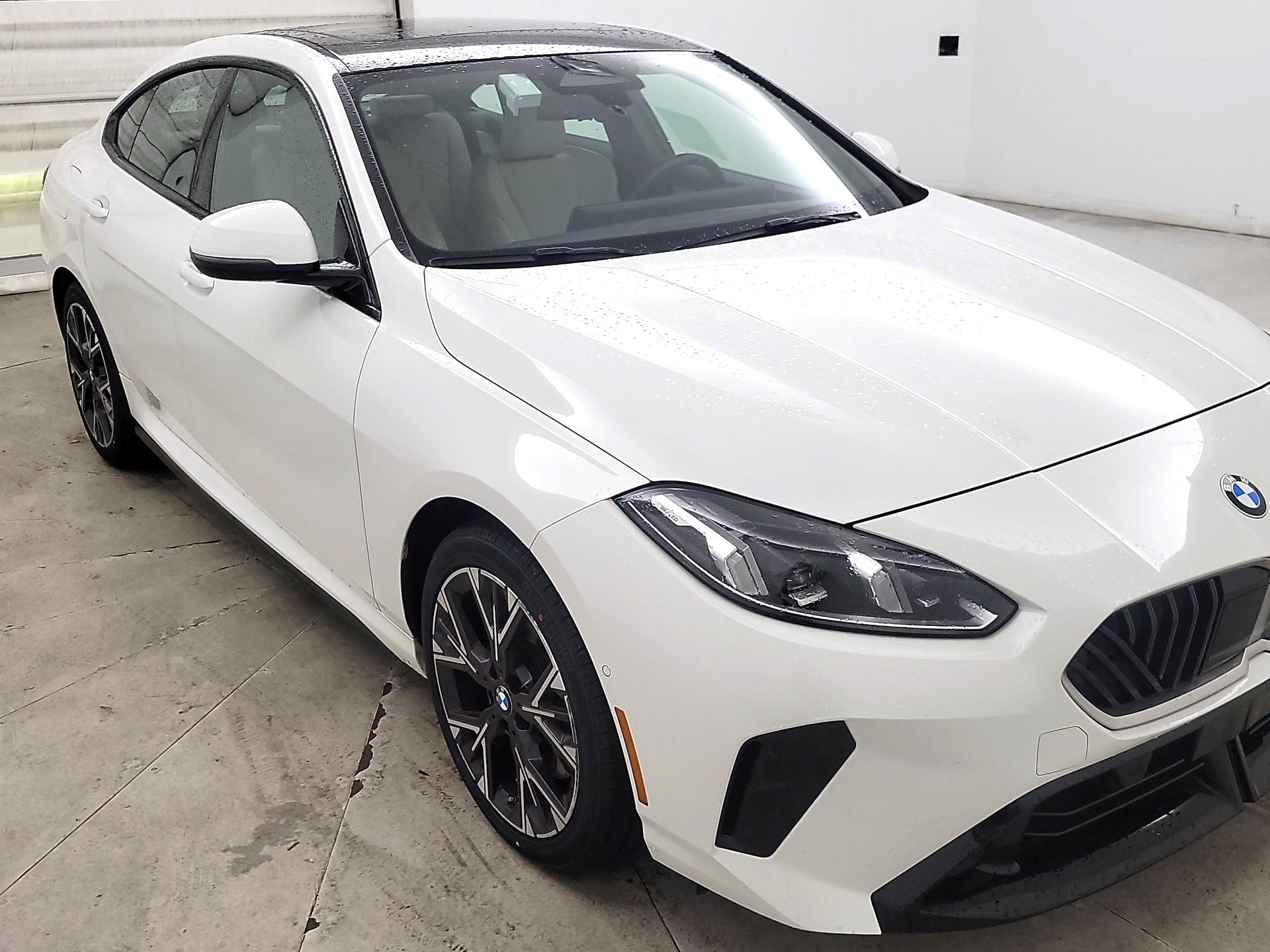 White 2025 BMW 2 Series Sedan All-Wheel Drive Automatic