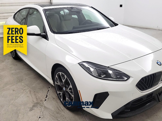 White 2025 BMW 2 Series Sedan All-Wheel Drive Automatic