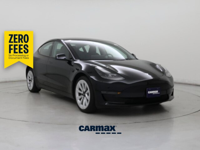 Black 2023 Tesla Model 3 Sedan Rear-Wheel Drive Automatic