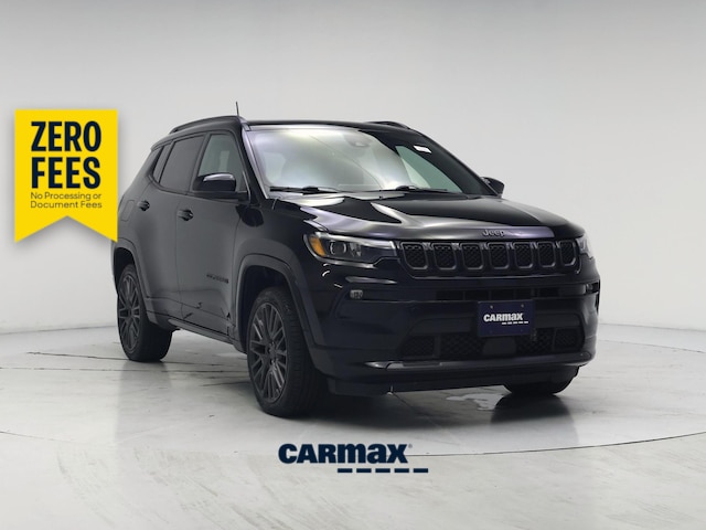 Black 2023 Jeep Compass SUV / Crossover Four-Wheel Drive Automatic