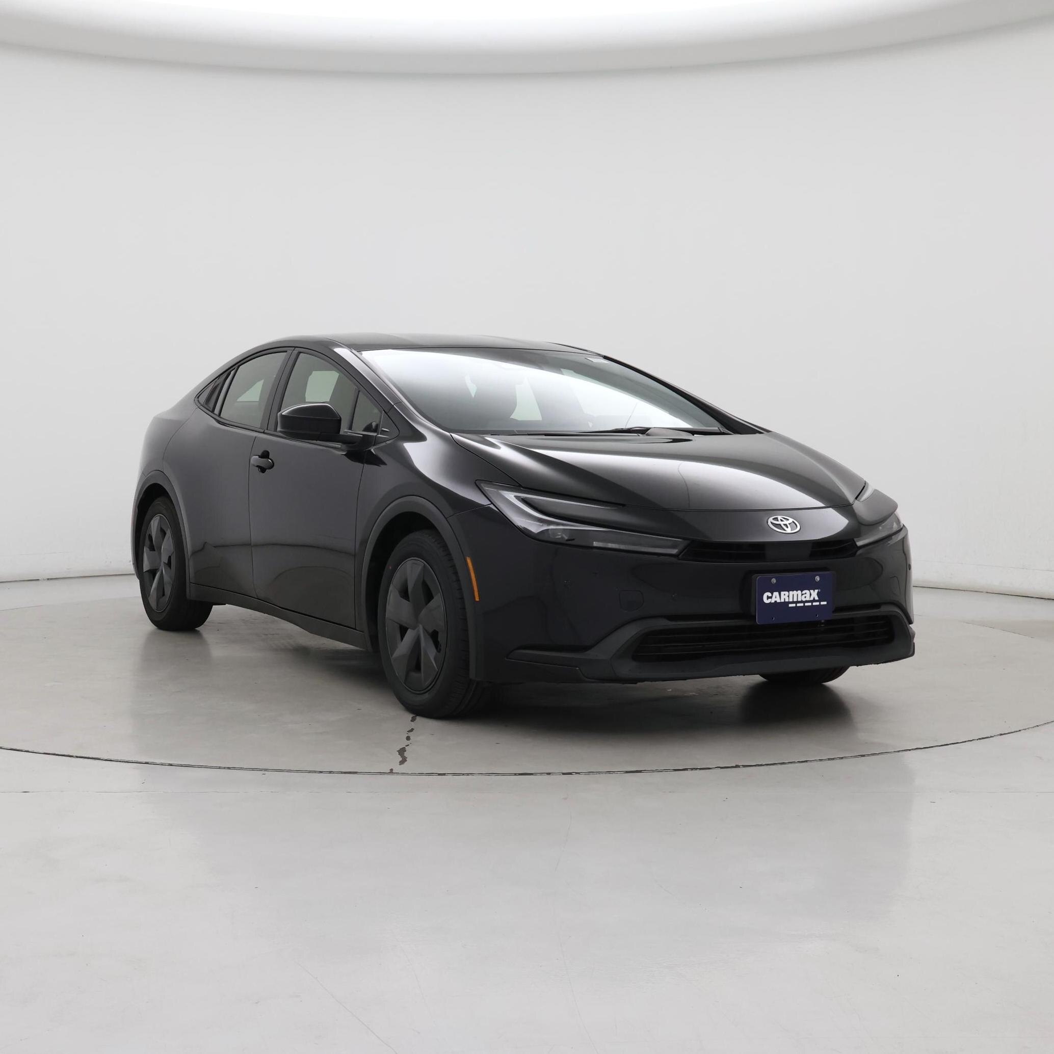 Black 2025 Toyota Prius Hatchback Front-Wheel Drive Automatic