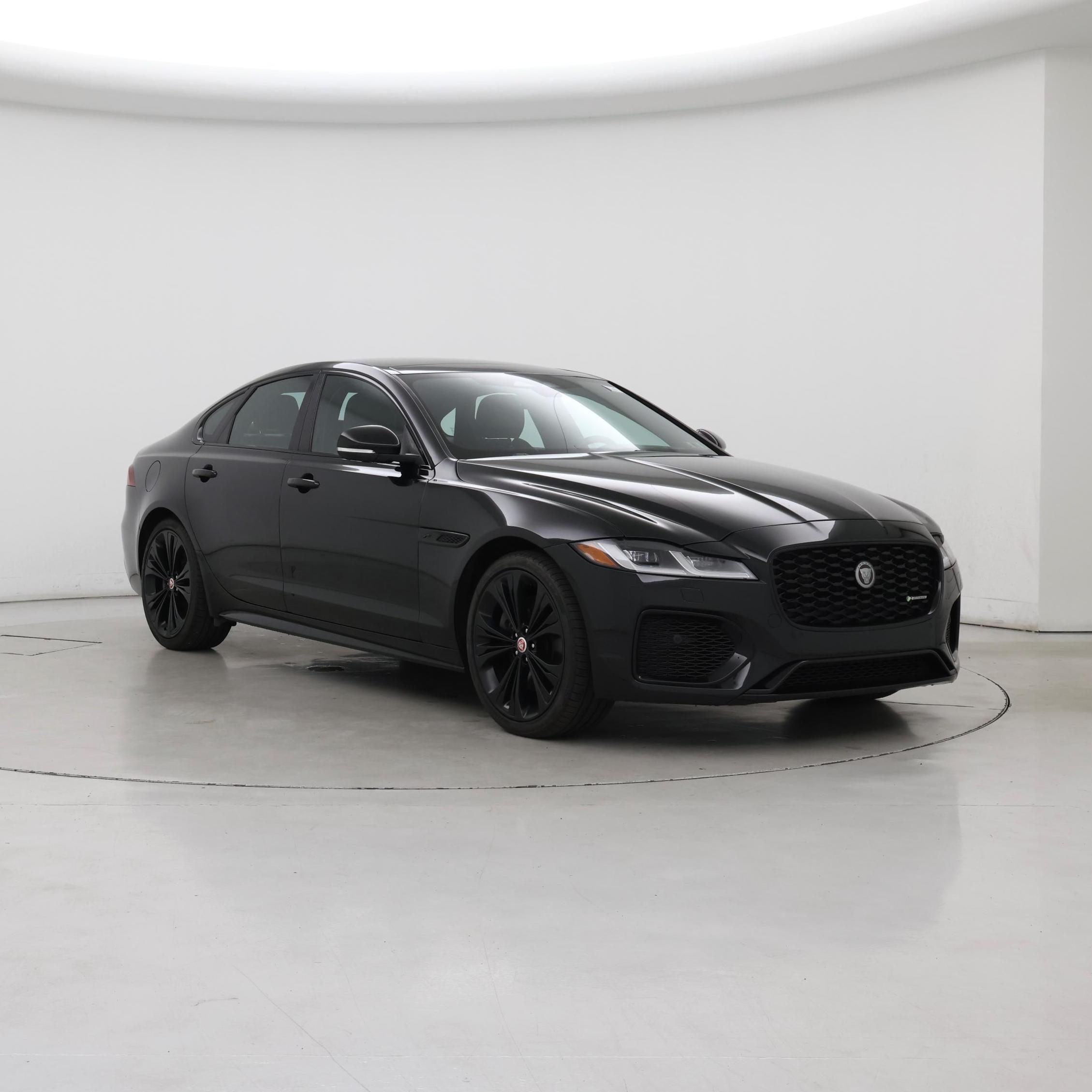 Black 2022 Jaguar XF Sedan All-Wheel Drive Automatic