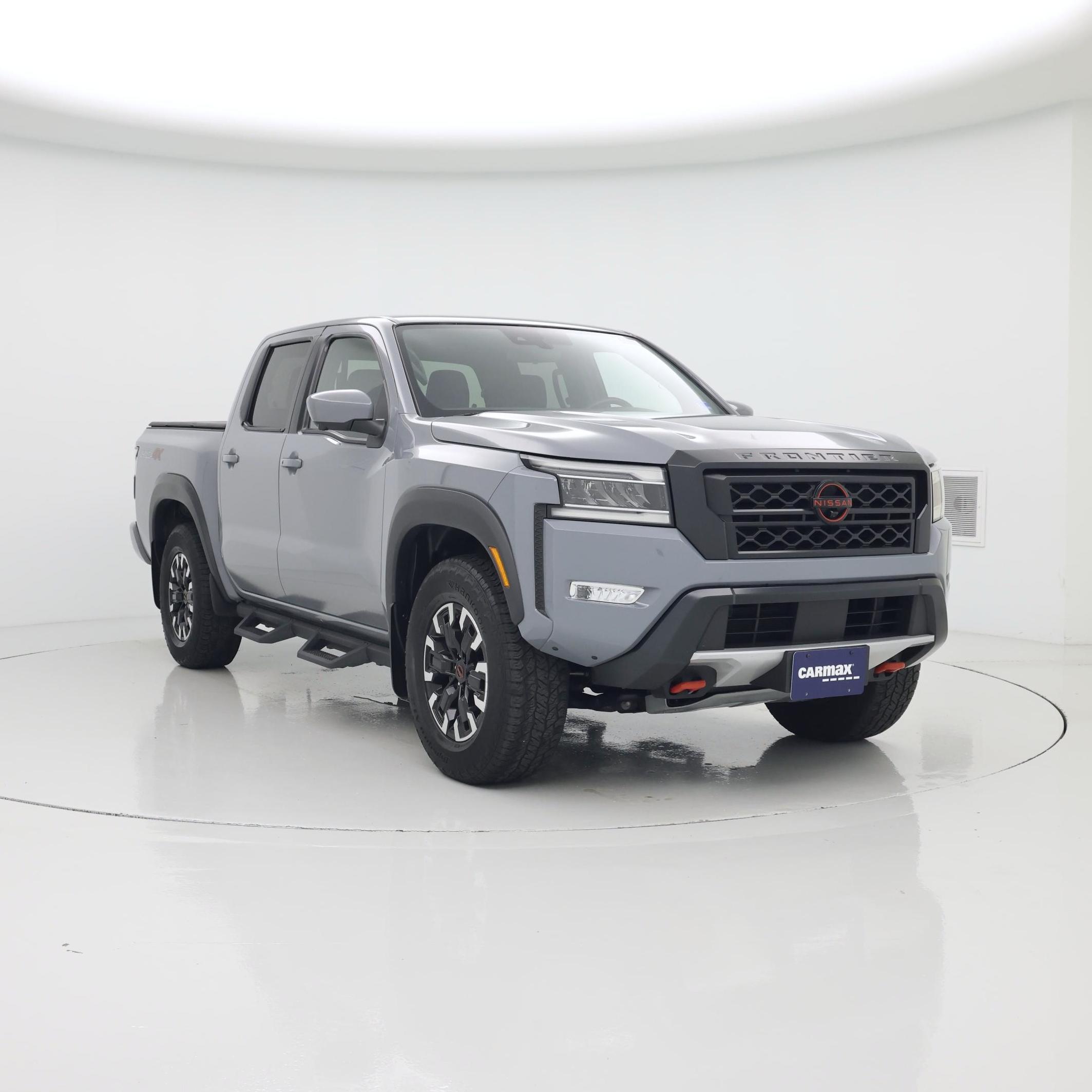 Gray 2023 Nissan Frontier Pickup Truck Four-Wheel Drive Automatic