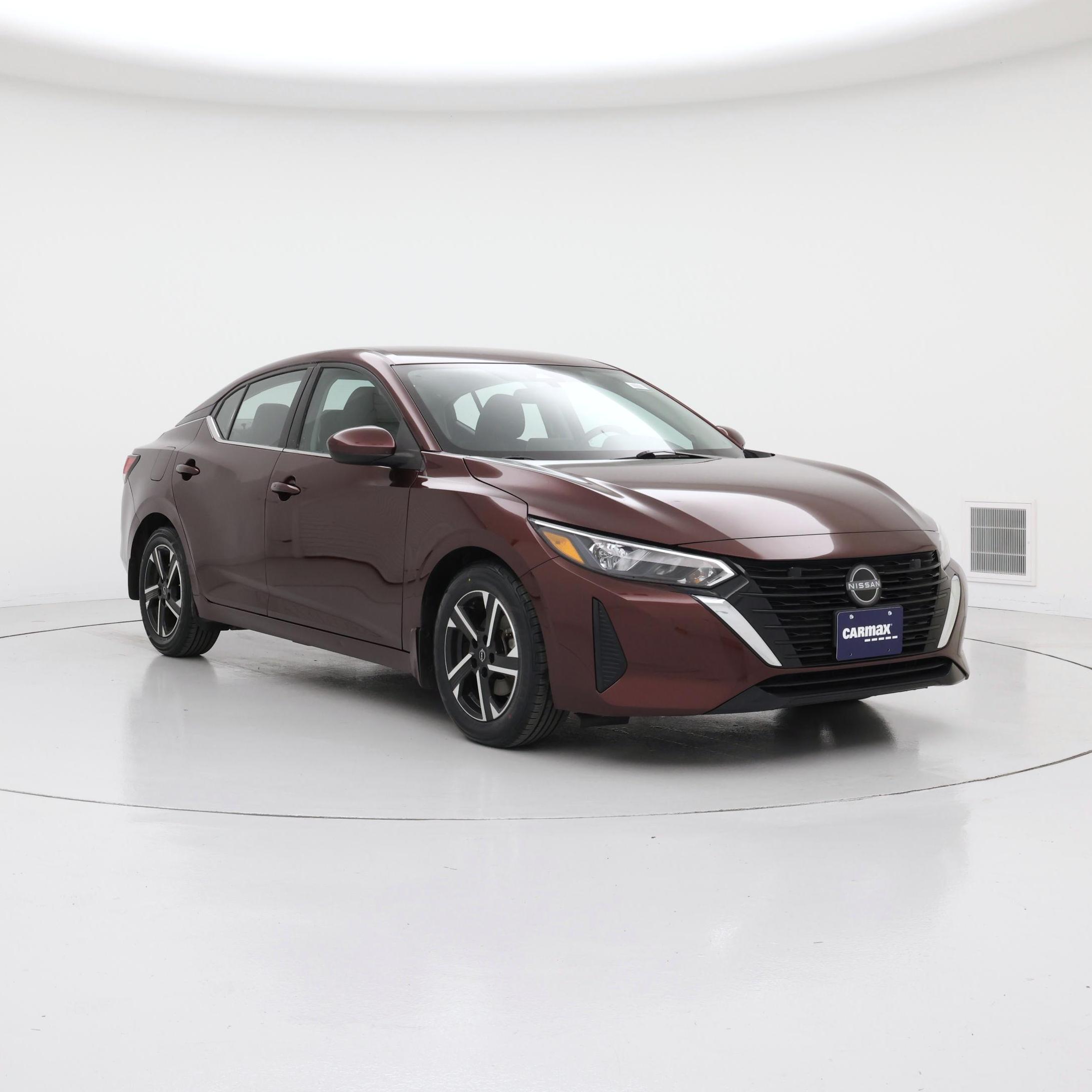 Red 2024 Nissan Sentra Sedan Front-Wheel Drive Automatic