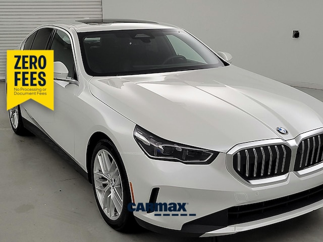 White 2024 BMW 5 Series Sedan All-Wheel Drive Automatic