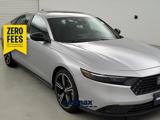 Gray 2025 Honda Accord Hybrid Sedan Front-Wheel Drive Automatic