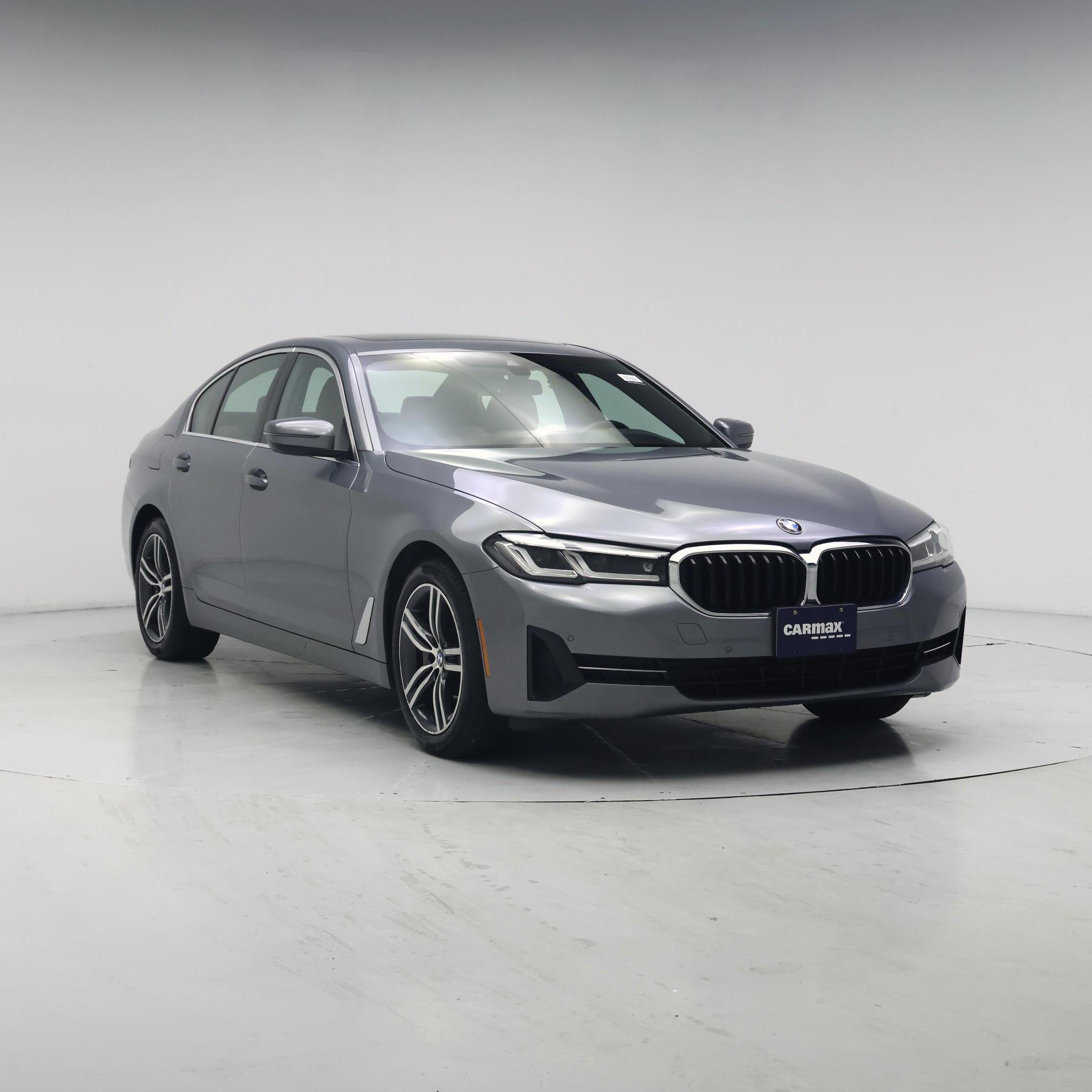 Gray 2023 BMW 5 Series Sedan All-Wheel Drive Automatic