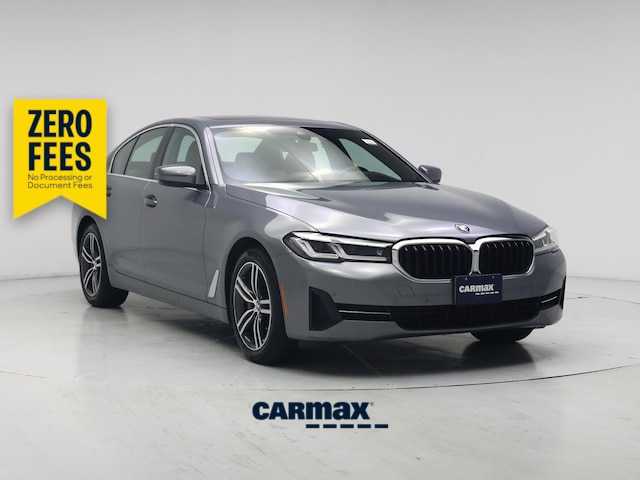 Gray 2023 BMW 5 Series Sedan All-Wheel Drive Automatic