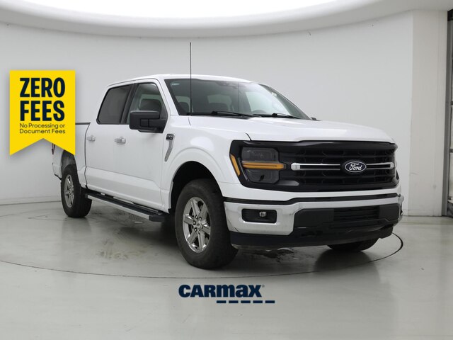 White 2025 Ford F-150 Pickup Truck Four-Wheel Drive Automatic