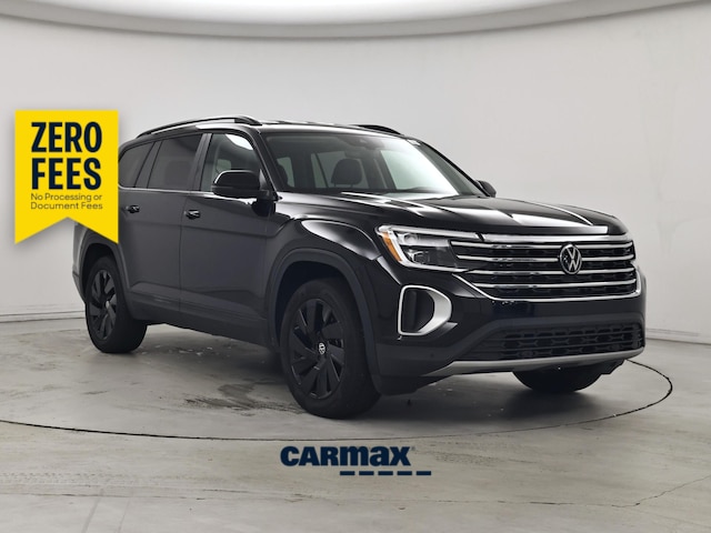 Black 2025 Volkswagen Atlas SUV / Crossover Front-Wheel Drive Automatic