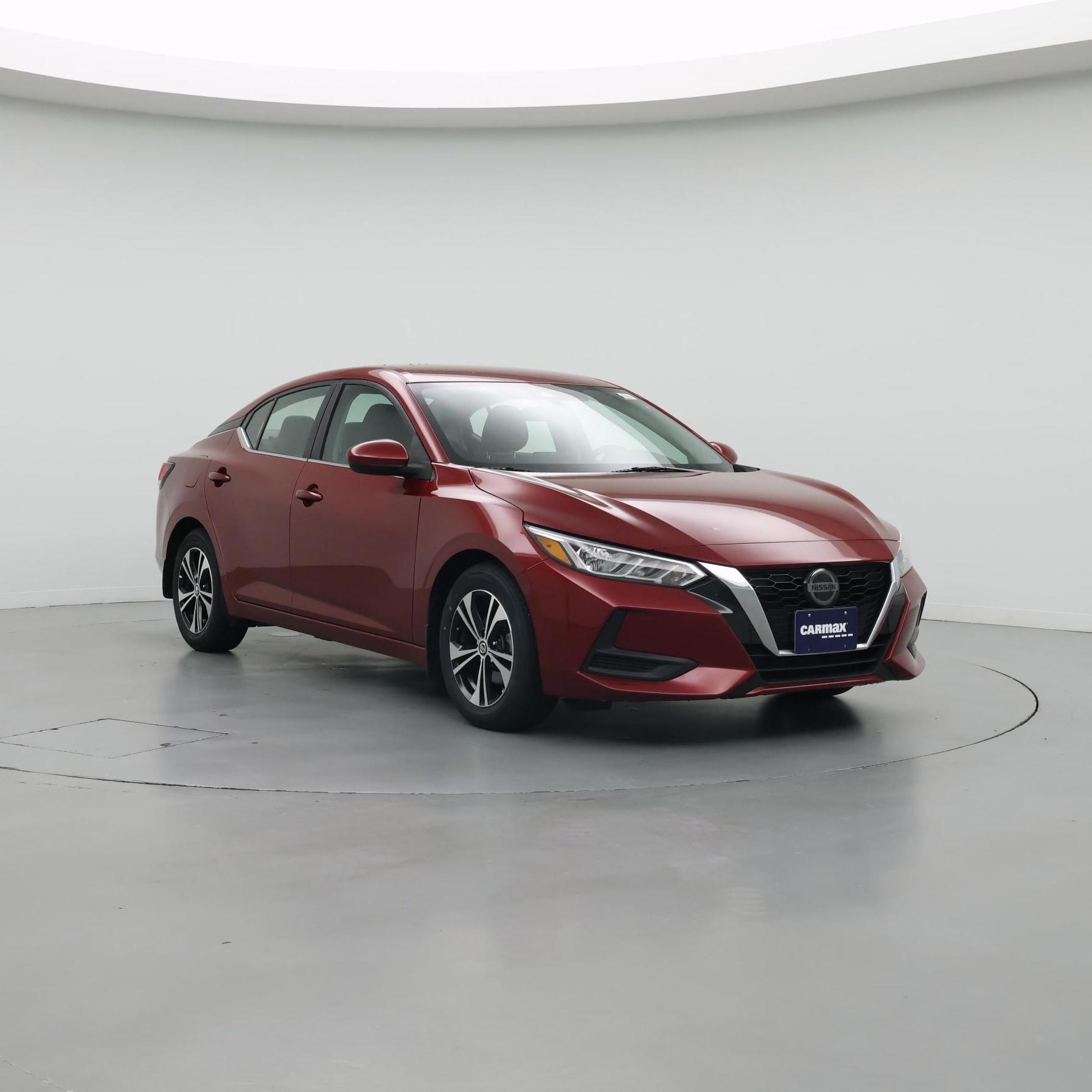 Red 2023 Nissan Sentra Sedan Front-Wheel Drive Automatic