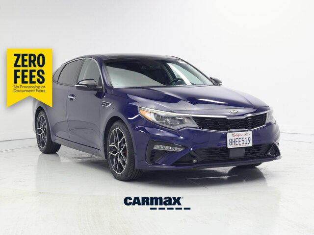 Blue 2019 Kia Optima Sedan Front-Wheel Drive Automatic