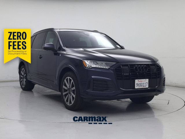 Blue 2023 Audi Q7 SUV / Crossover All-Wheel Drive Automatic