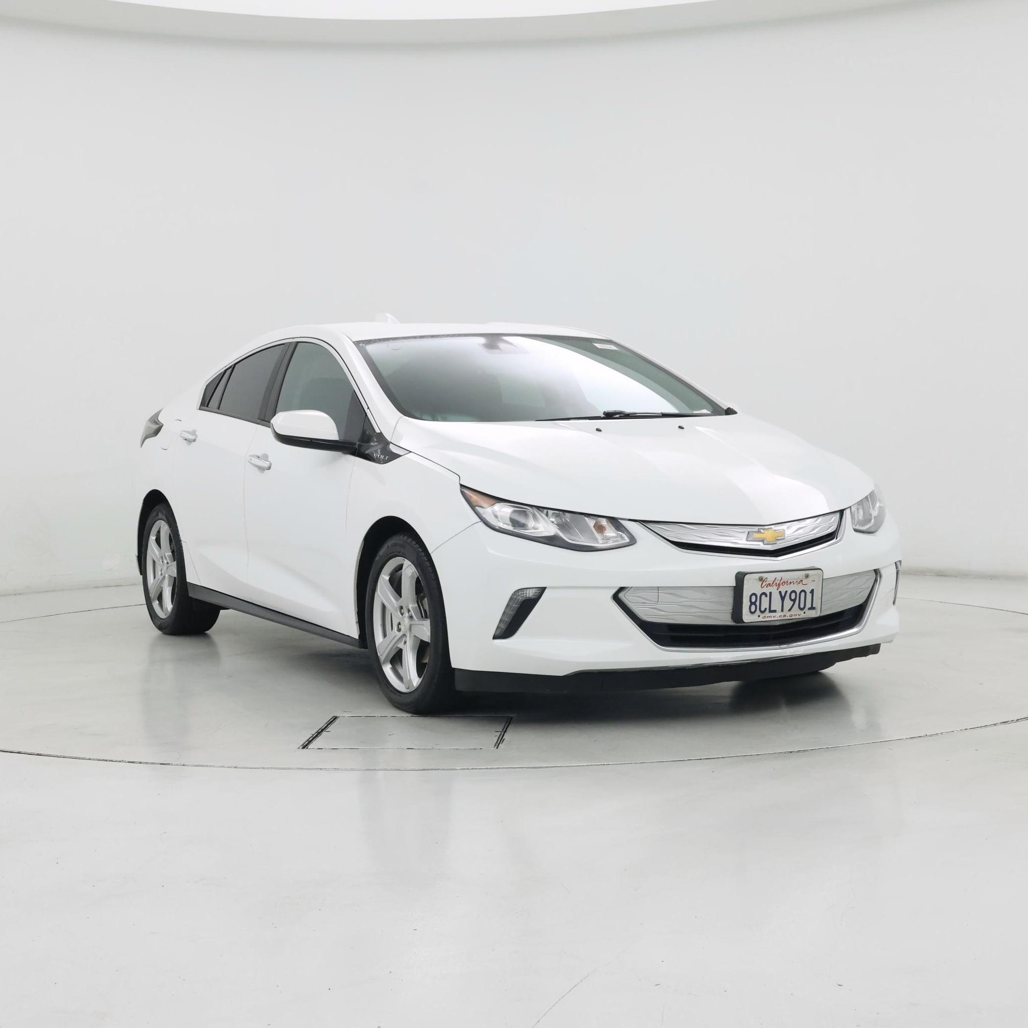 White 2018 Chevrolet Volt Hatchback Front-Wheel Drive Automatic