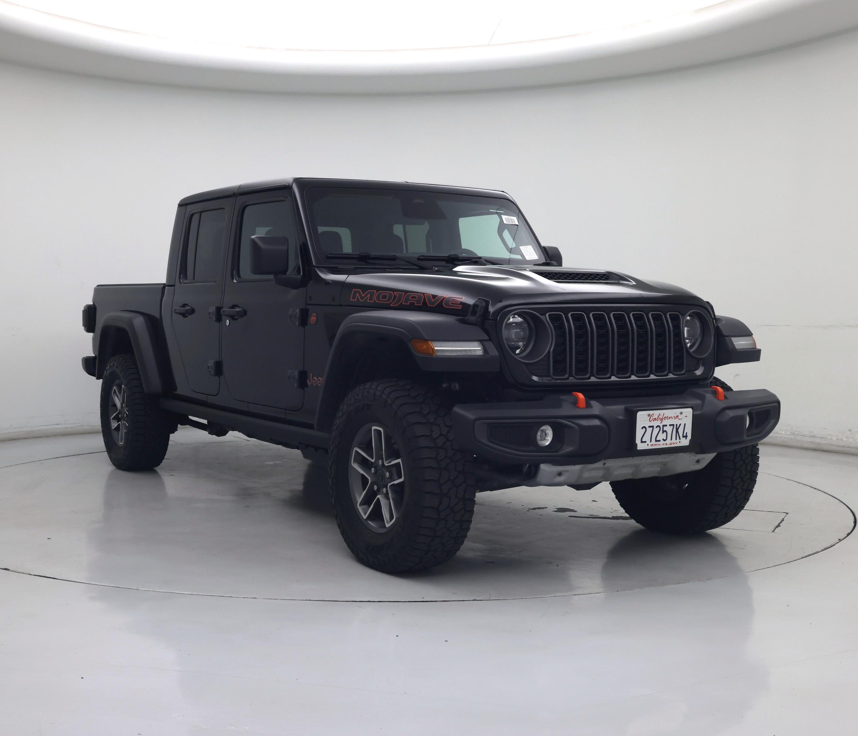 Black 2026 Jeep Gladiator Pickup Truck Four-Wheel Drive Automatic
