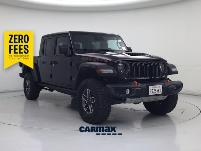 Black 2026 Jeep Gladiator Pickup Truck Four-Wheel Drive Automatic