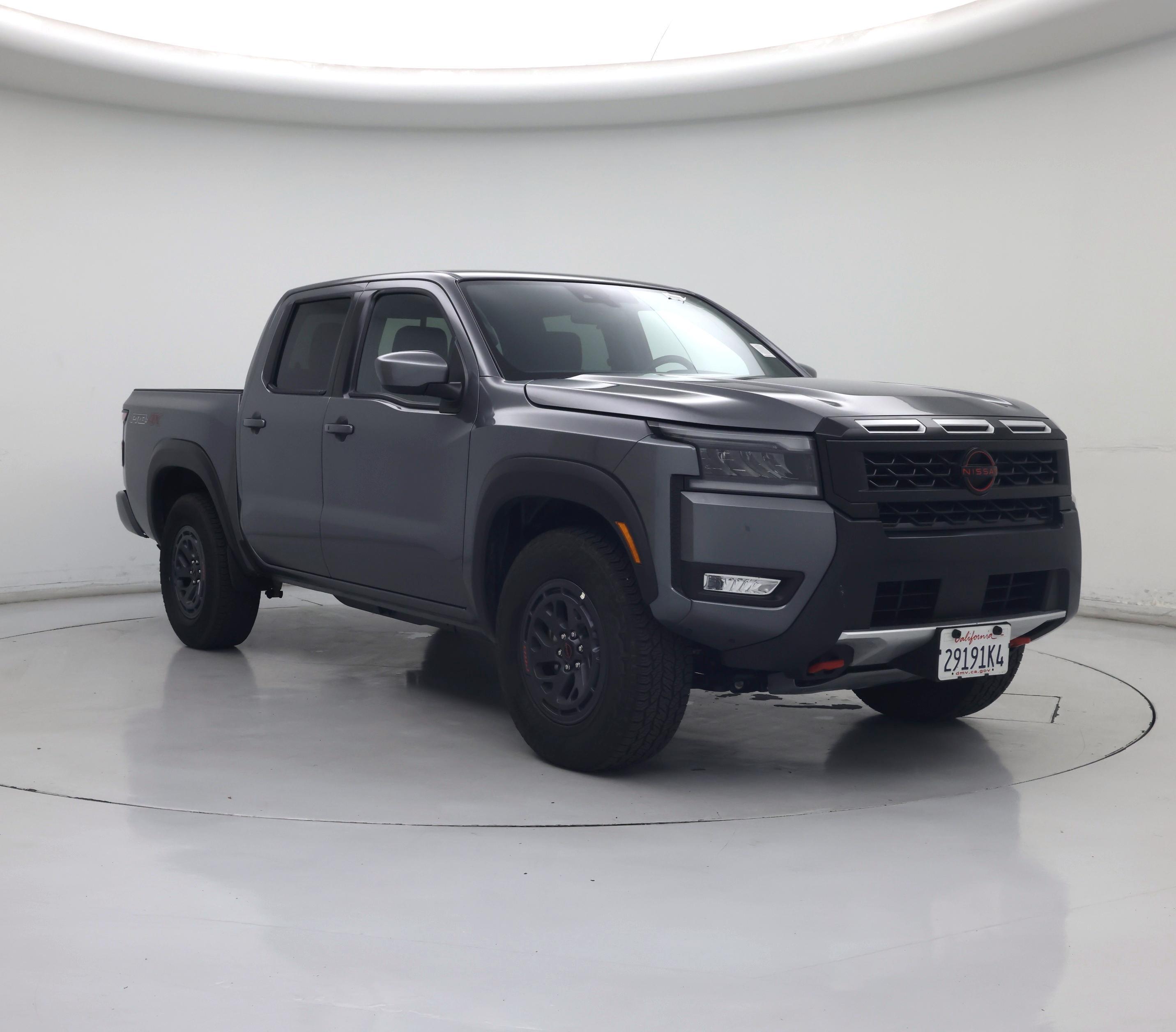 Gray 2026 Nissan Frontier Pickup Truck Four-Wheel Drive Automatic