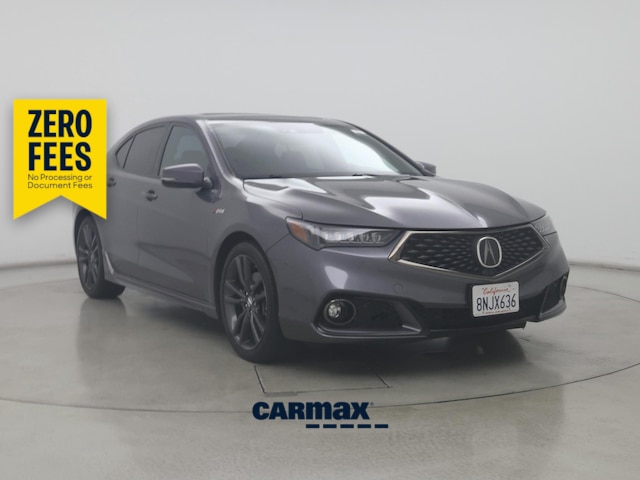 Gray 2020 Acura TLX Sedan Front-Wheel Drive Automatic