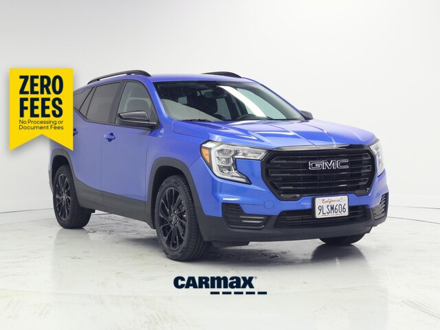 Blue 2024 GMC Terrain SUV / Crossover Front-Wheel Drive Automatic