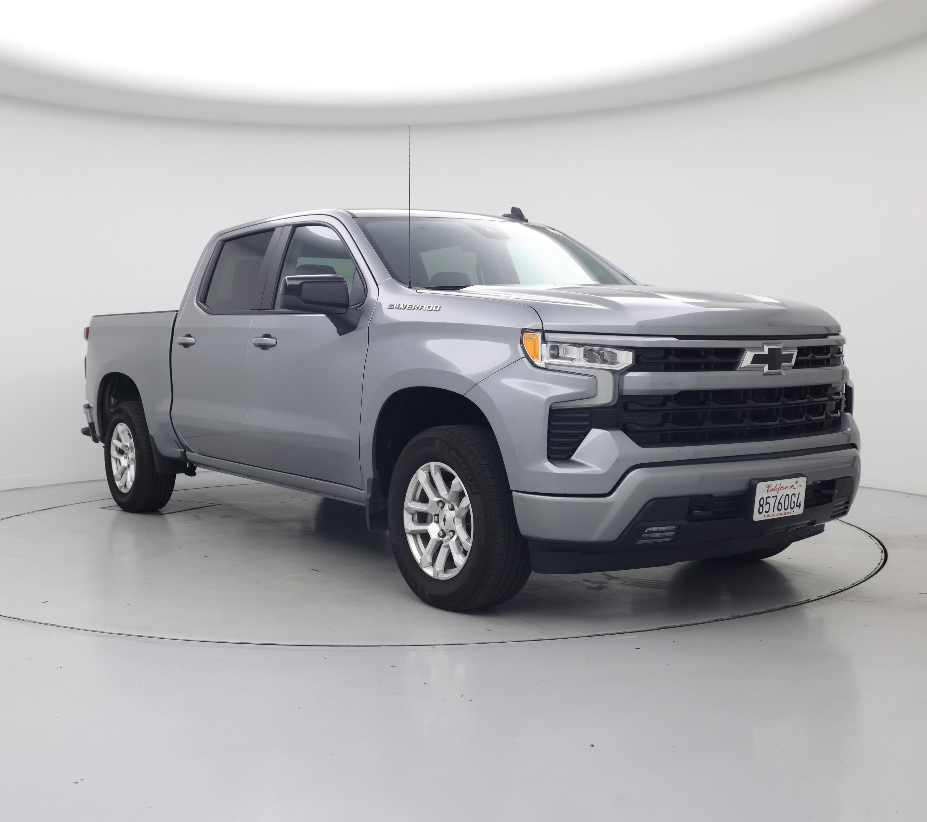 Gray 2026 Chevrolet Silverado 1500 Pickup Truck Four-Wheel Drive Automatic