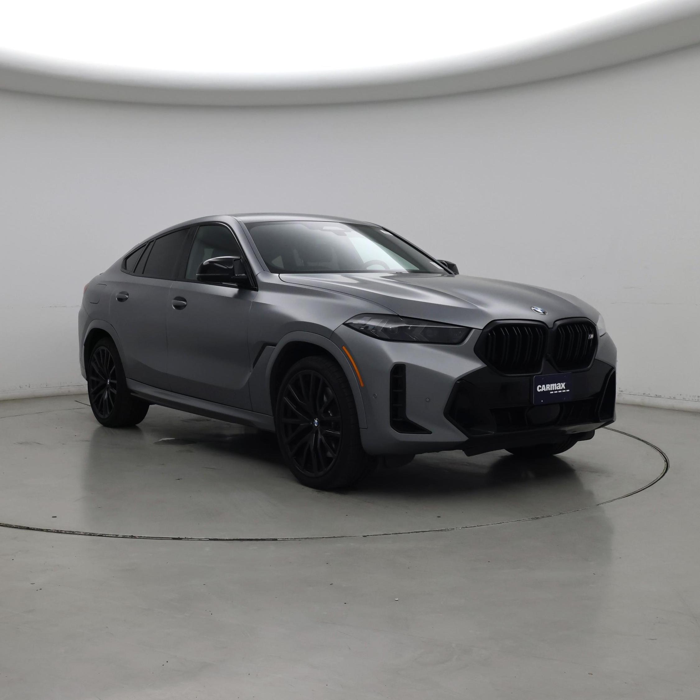 Black 2024 BMW X6 SUV / Crossover All-Wheel Drive Automatic
