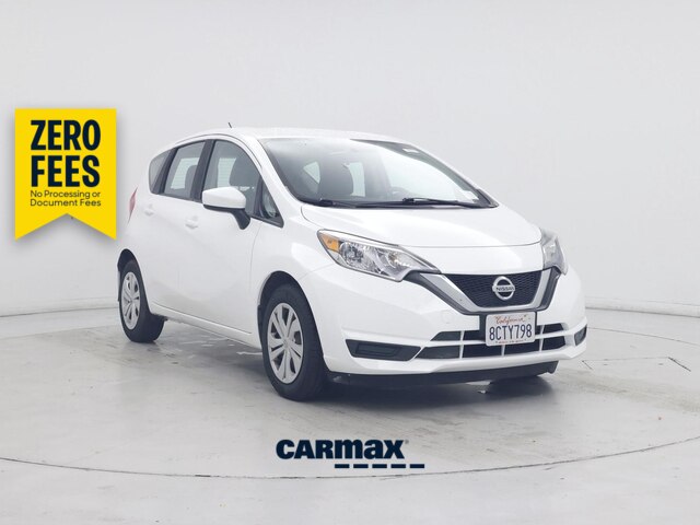 White 2018 Nissan Versa Note Hatchback Front-Wheel Drive Automatic