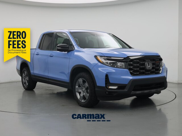 Blue 2025 Honda Ridgeline Pickup Truck All-Wheel Drive Automatic