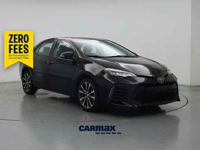 Black 2019 Toyota Corolla Sedan Front-Wheel Drive Automatic