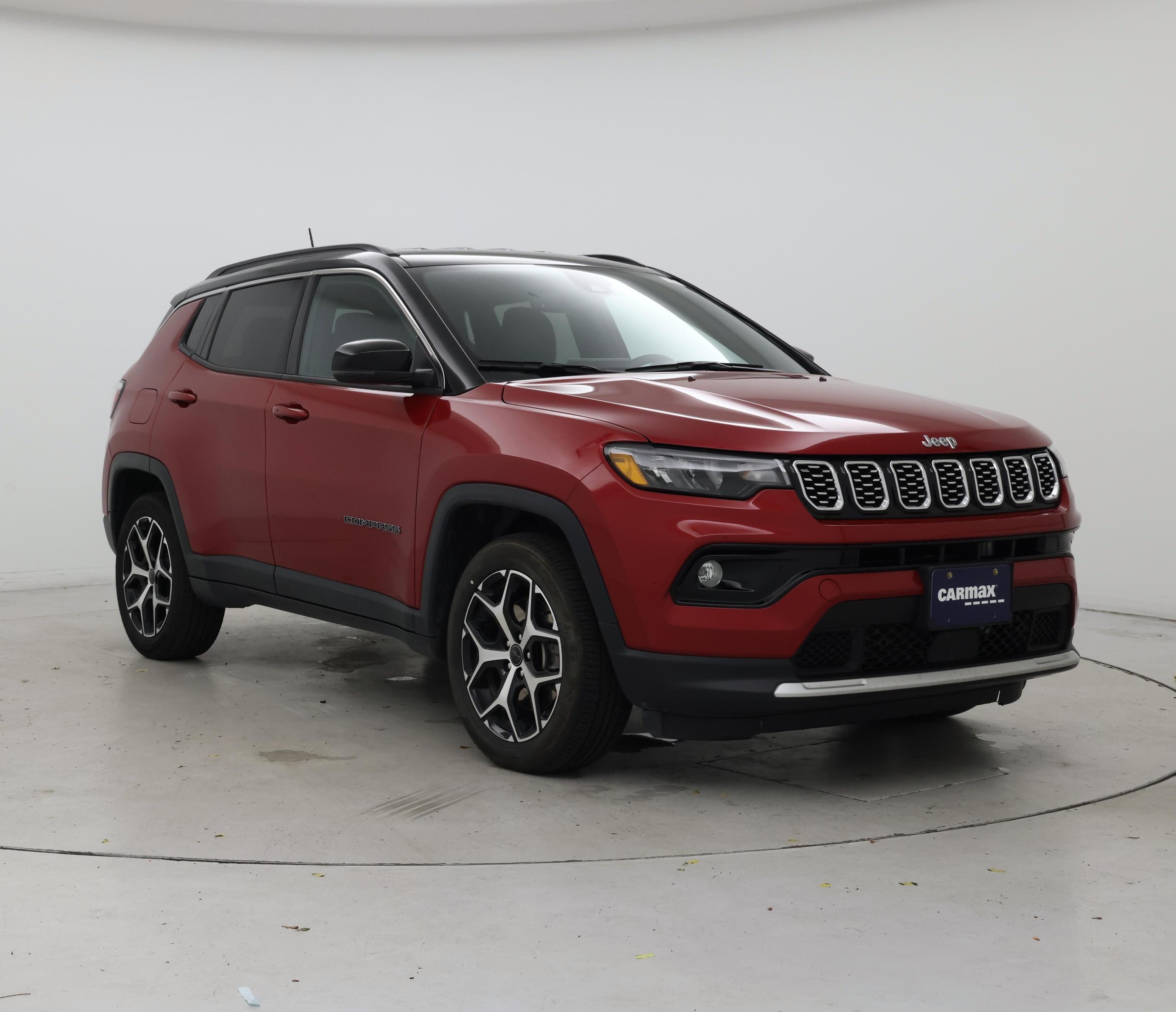Red 2025 Jeep Compass SUV / Crossover Four-Wheel Drive Automatic