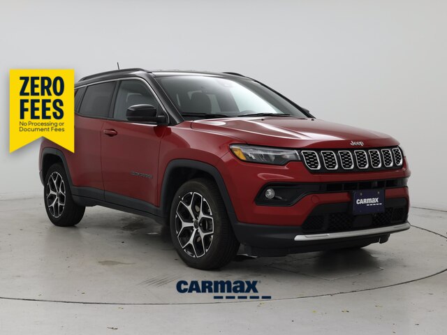 Red 2025 Jeep Compass SUV / Crossover Four-Wheel Drive Automatic