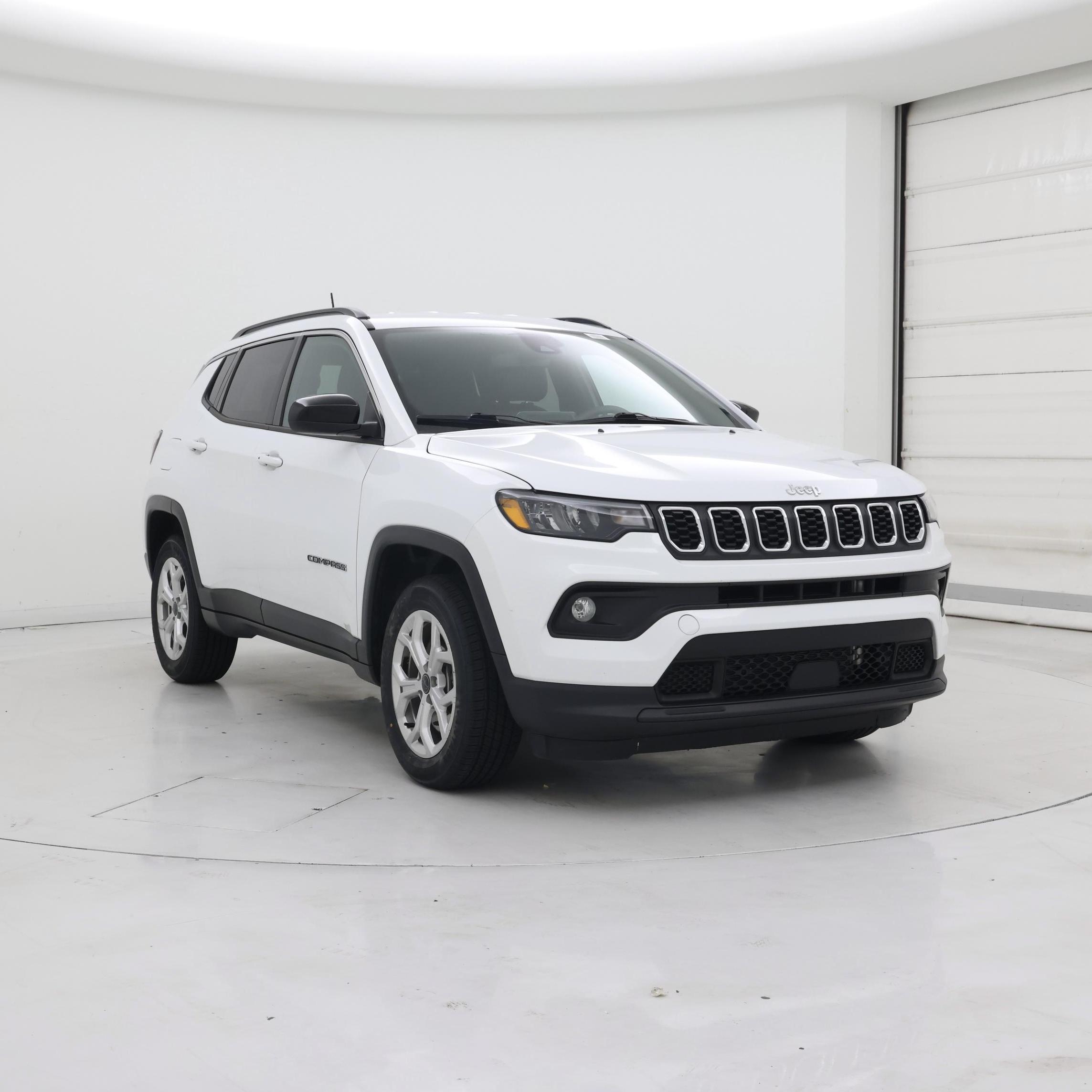White 2025 Jeep Compass SUV / Crossover Four-Wheel Drive Automatic