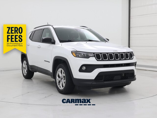 White 2025 Jeep Compass SUV / Crossover Four-Wheel Drive Automatic