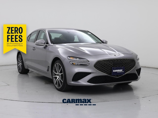 Silver 2026 Genesis G70 Sedan Rear-Wheel Drive Automatic