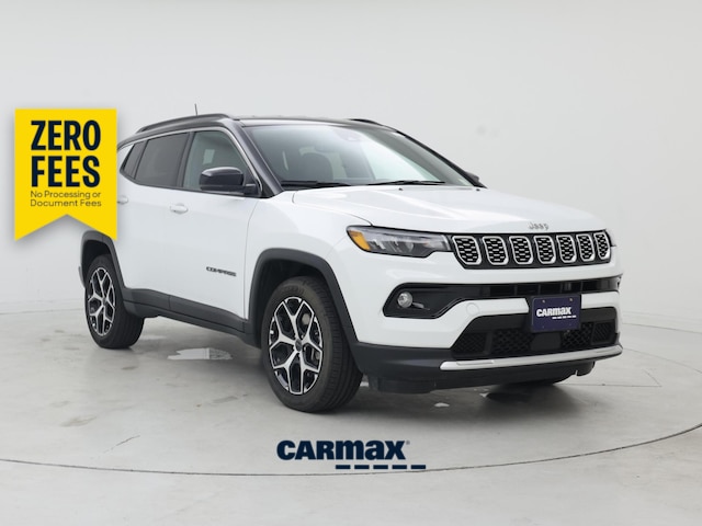 White 2025 Jeep Compass SUV / Crossover Four-Wheel Drive Automatic