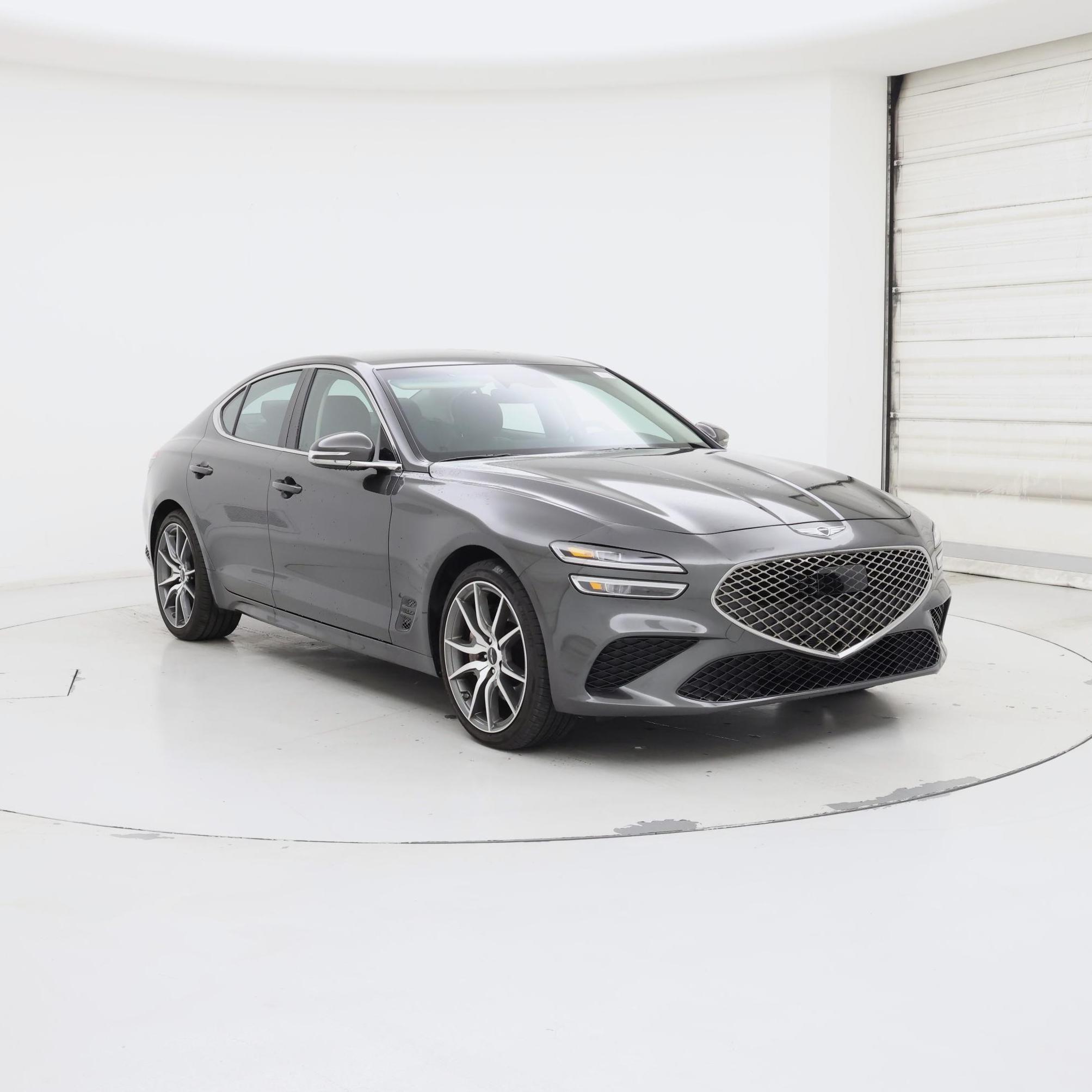 Gray 2026 Genesis G70 Sedan Rear-Wheel Drive Automatic