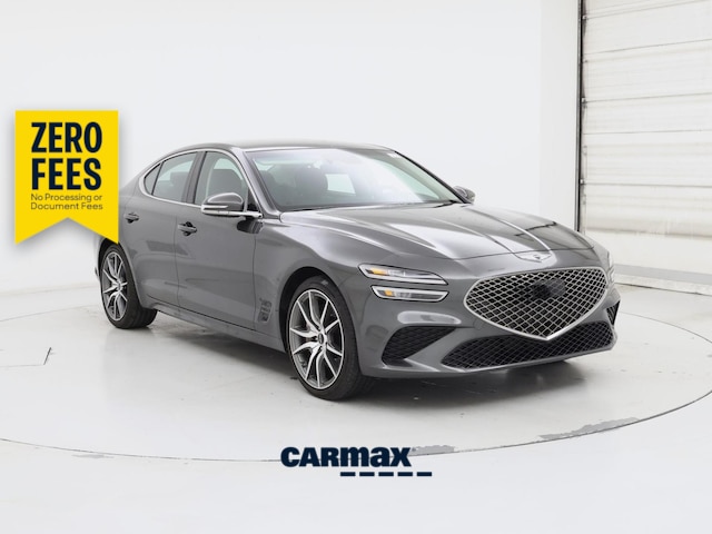 Gray 2026 Genesis G70 Sedan Rear-Wheel Drive Automatic
