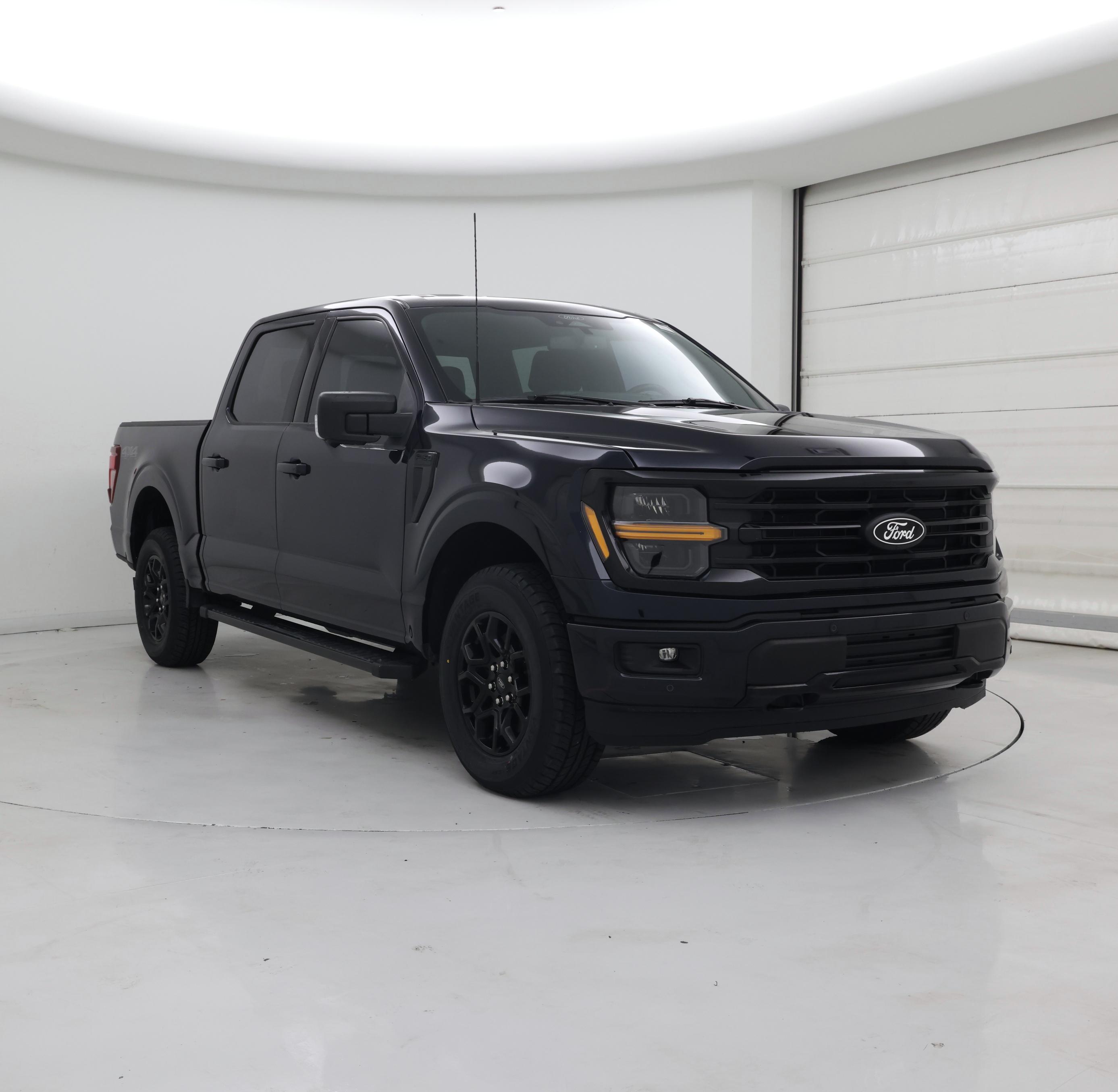 Blue 2025 Ford F-150 Pickup Truck Four-Wheel Drive Automatic