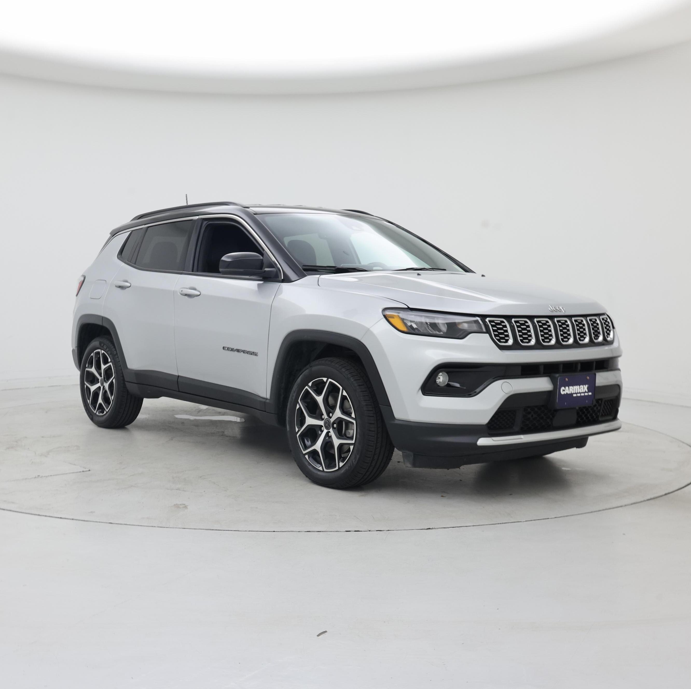 Silver 2025 Jeep Compass SUV / Crossover Four-Wheel Drive Automatic