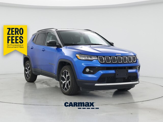 Blue 2025 Jeep Compass SUV / Crossover Four-Wheel Drive Automatic