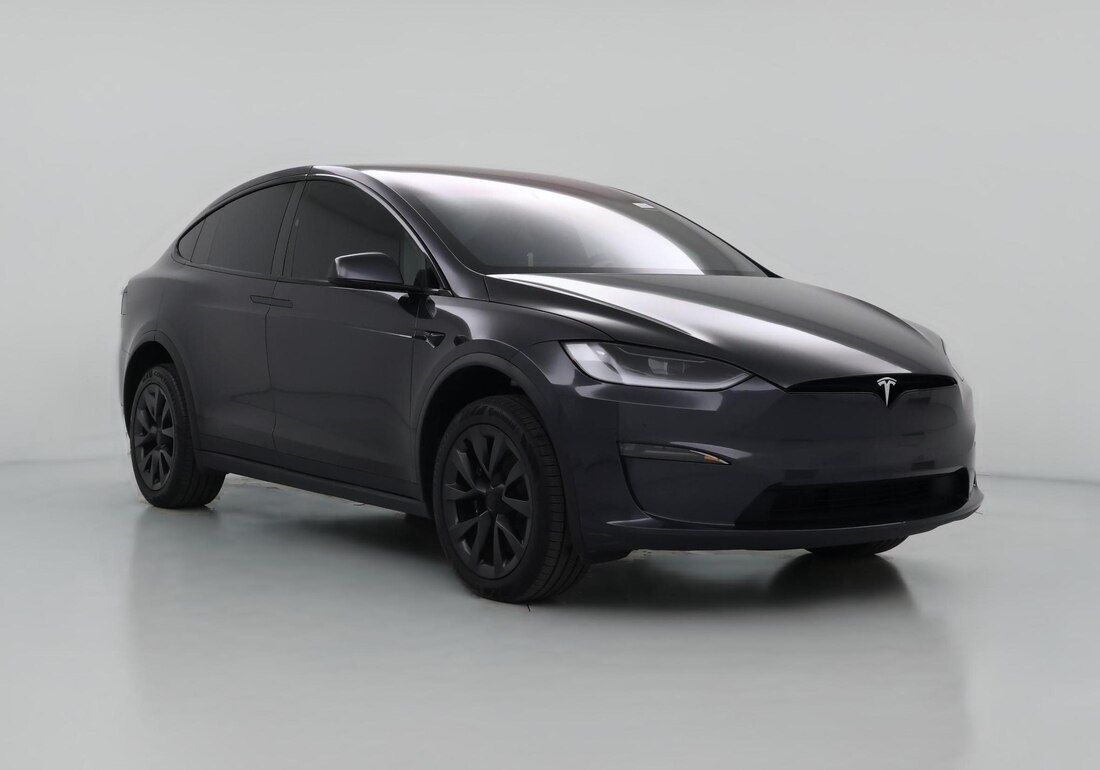2024 Tesla Model X Long Range in Gray — CarMax photo