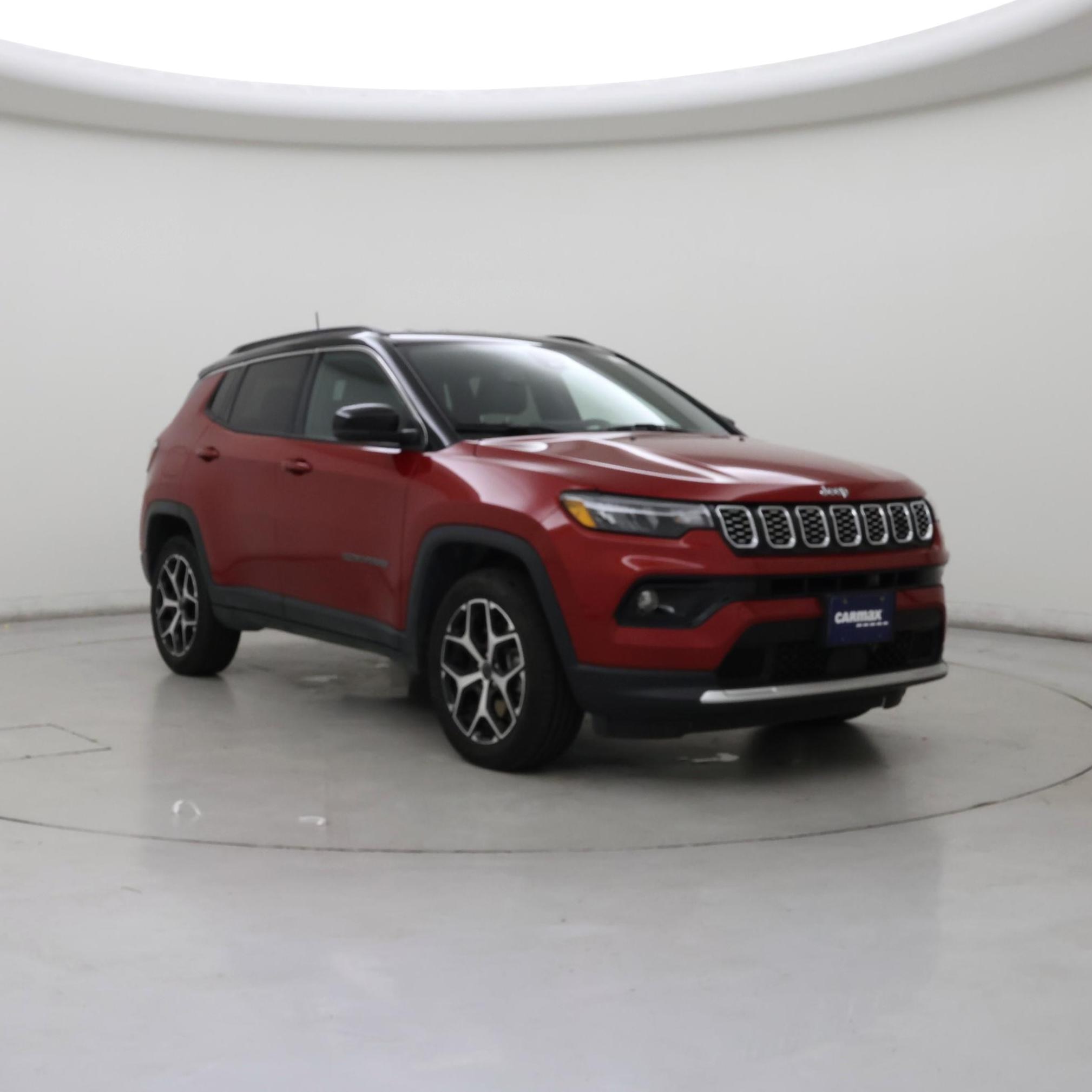 Red 2025 Jeep Compass SUV / Crossover Four-Wheel Drive Automatic