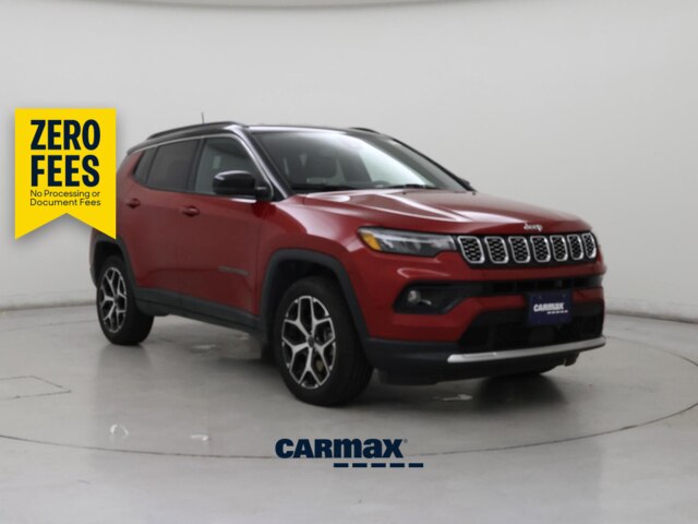 Red 2025 Jeep Compass SUV / Crossover Four-Wheel Drive Automatic
