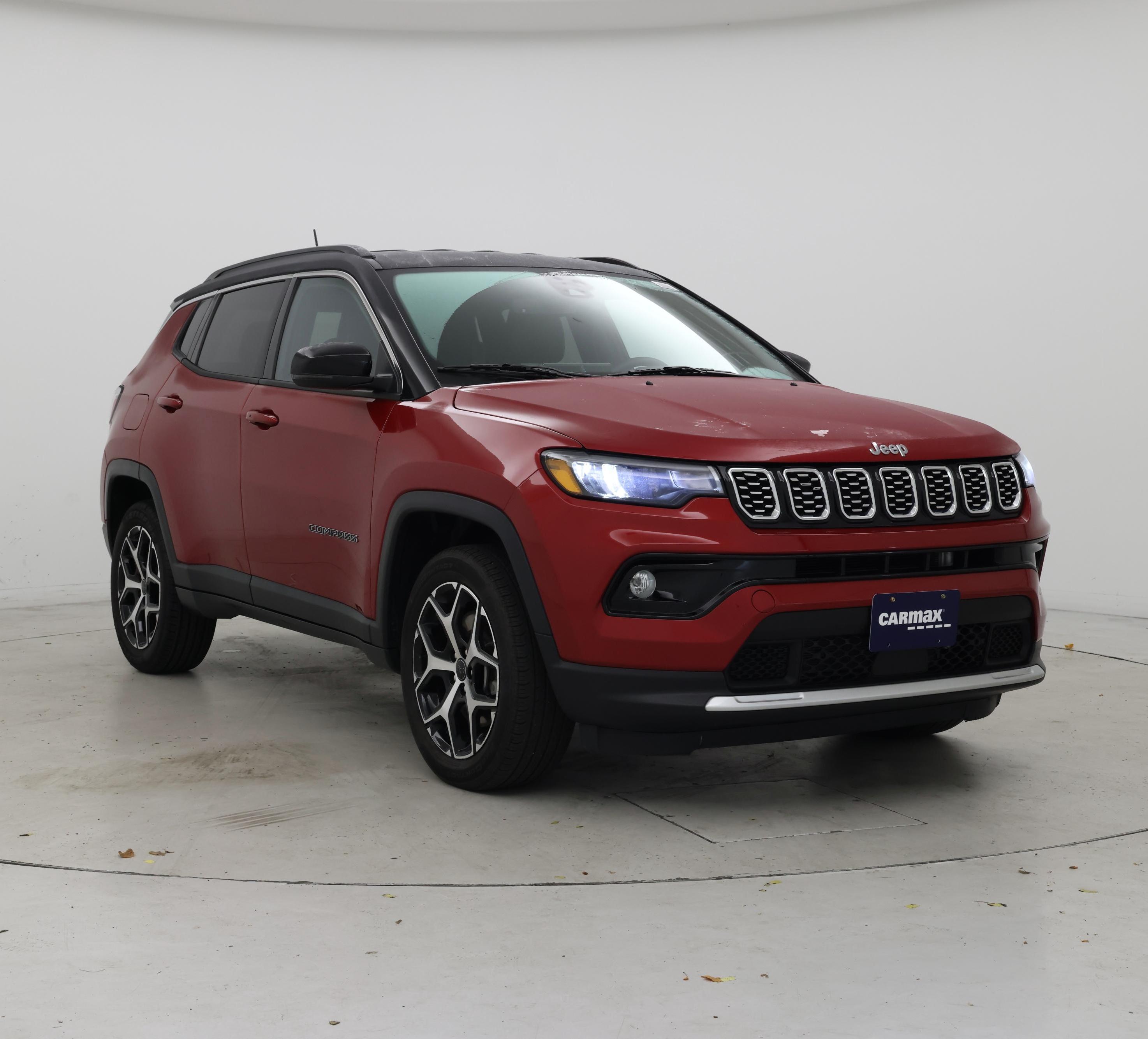 Red 2025 Jeep Compass SUV / Crossover Four-Wheel Drive Automatic