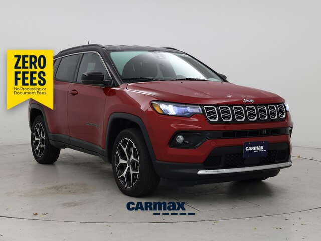 Red 2025 Jeep Compass SUV / Crossover Four-Wheel Drive Automatic