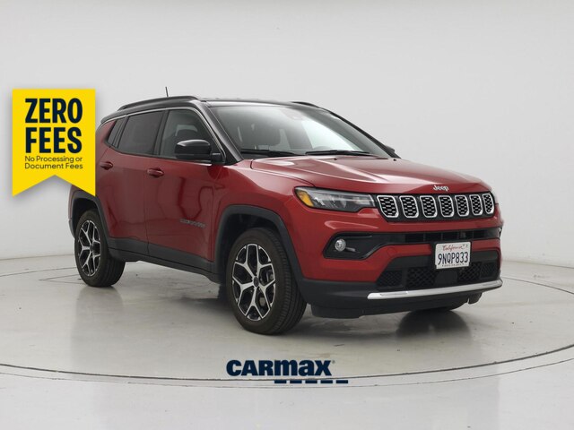 Red 2025 Jeep Compass SUV / Crossover Four-Wheel Drive Automatic